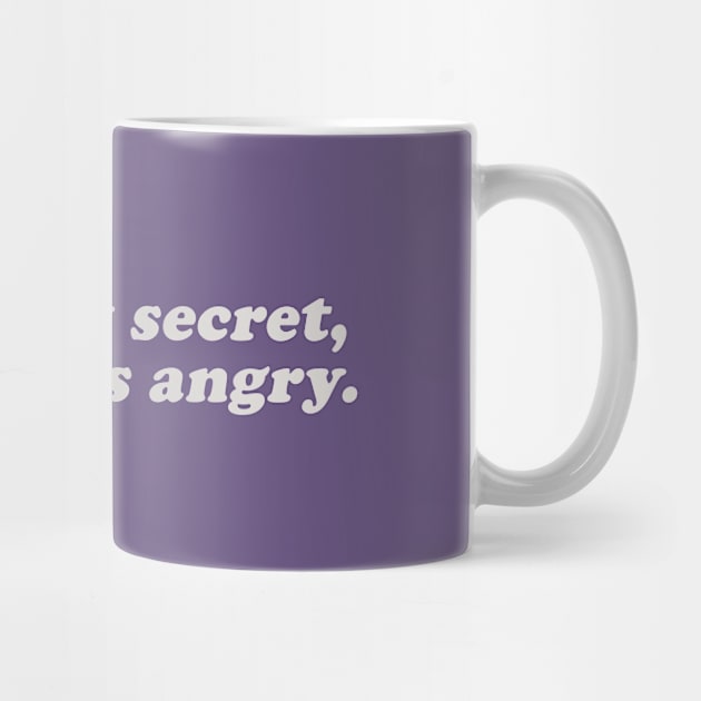 that's my secret, I'm always angry by beunstoppable